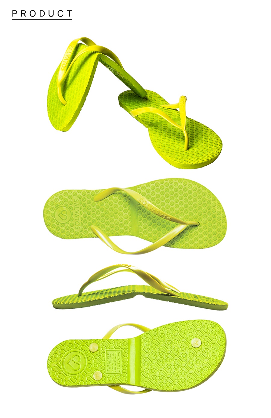 살바토스(SALVATOS) Foldable Flip Flop - California