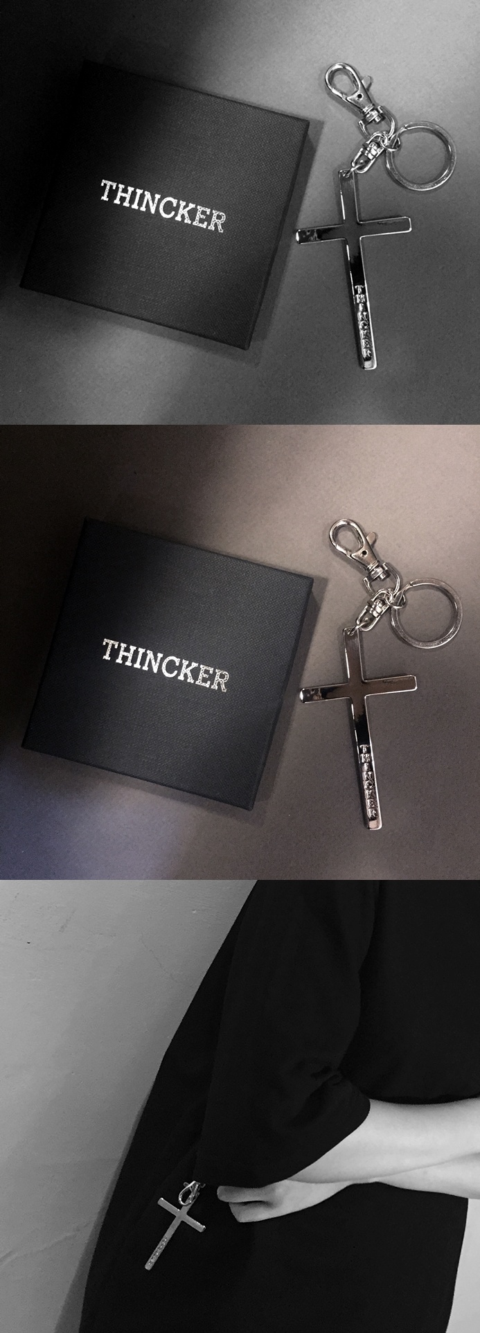 띵커(THINCKER) 띵커 십자가 키링
