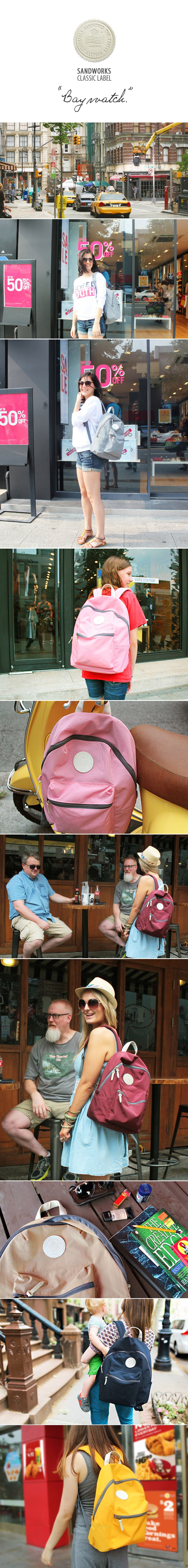 샌드웍스(SANDWORKS) [SANDWORKS]Baywatch(navy)