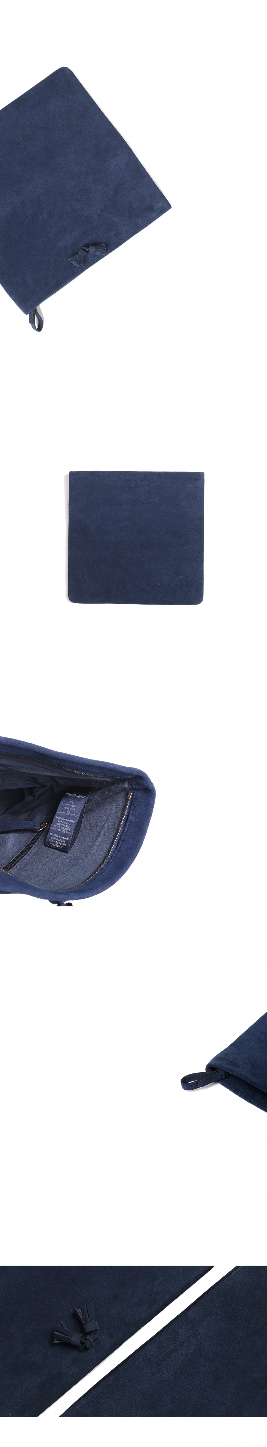 하버할리데이(HARBOUR HOLIDAY) 폴드오버태슬클러치_블루