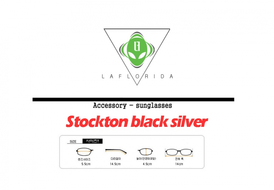 라플로리다(LAFLORIDA) [라플로리다] 스탁턴 블랙 실버