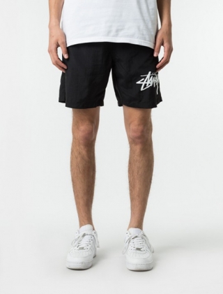 http://m.store.musinsa.com/app/product/detail/351156/0 스투시(STUSSY) 스투시 엘라스틱 트렁크 반바지 (블랙)