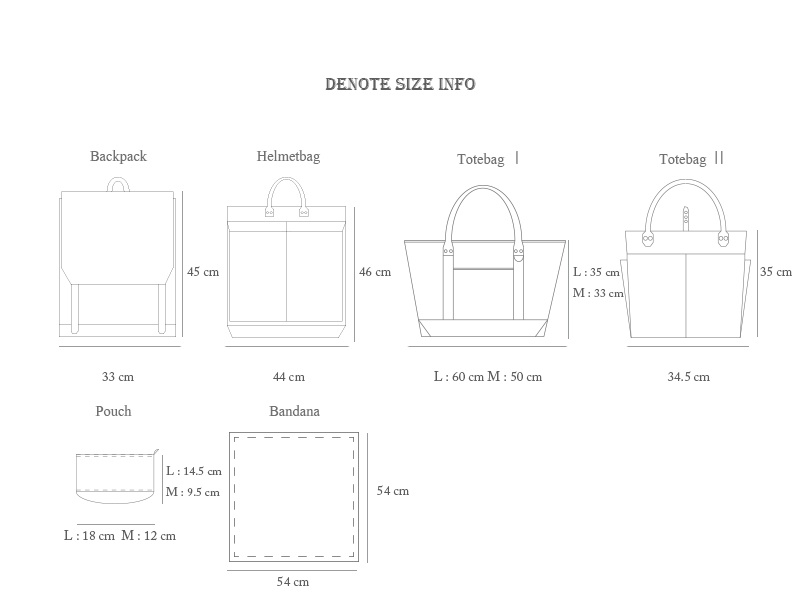 디노트(DENOTE) 아스턴 백팩 - 차콜