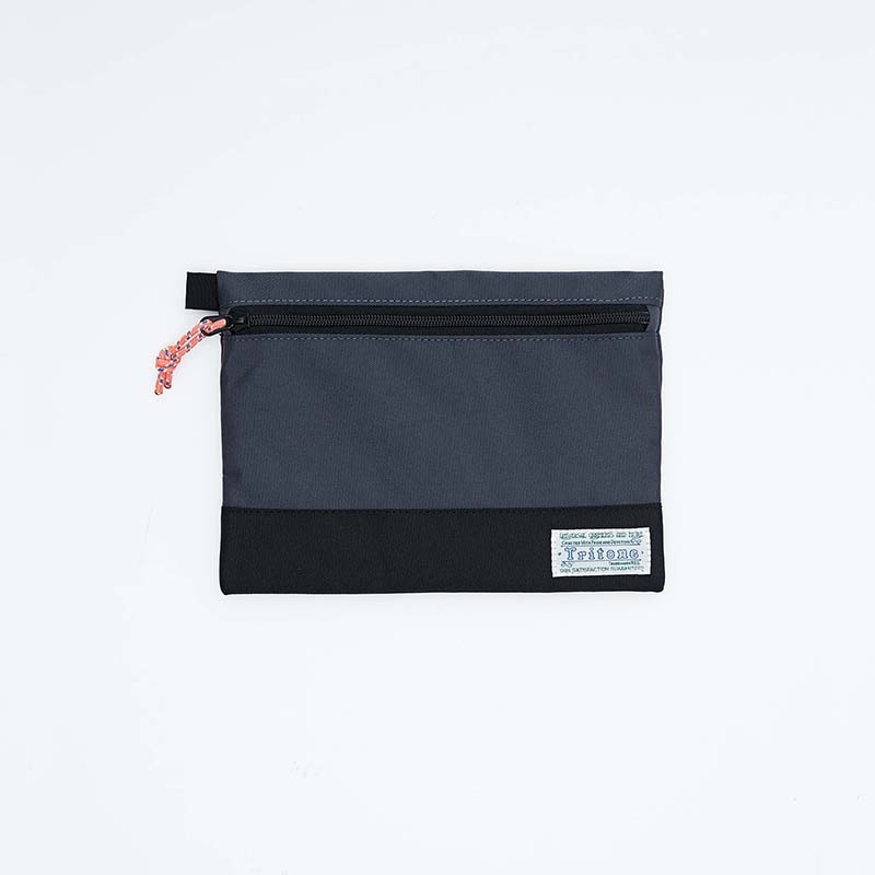 트라이톤(TRITONE) TWOTONE POUCH (Charcoal / Black)