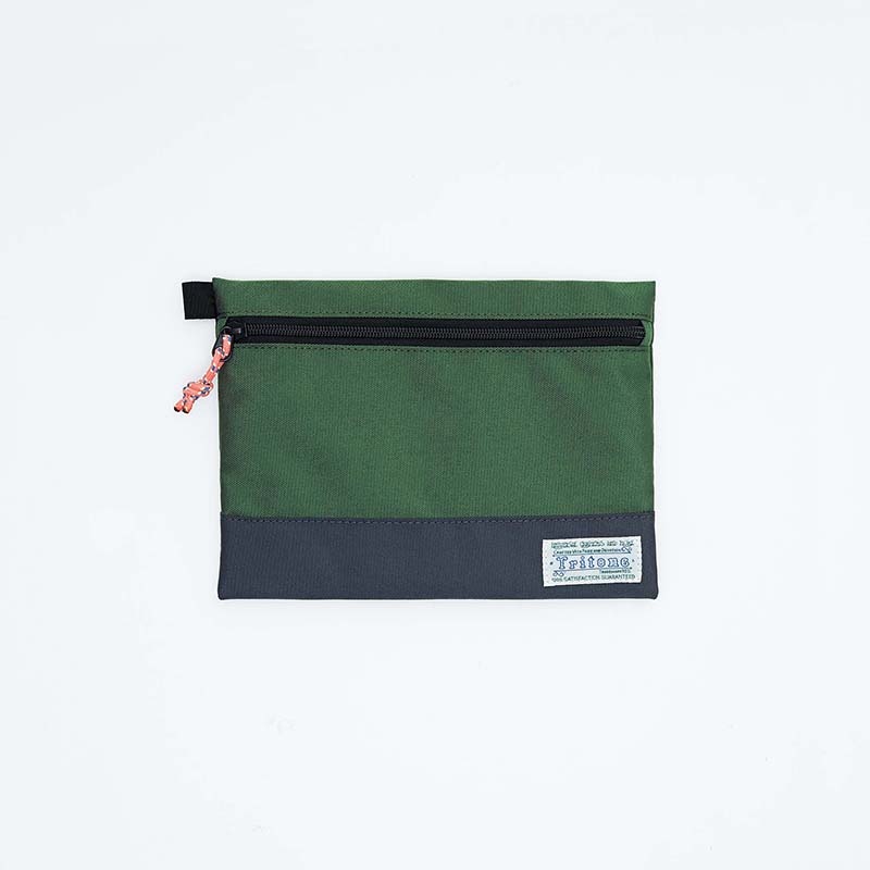 트라이톤(TRITONE) TWOTONE POUCH (Khaki / Charcoal)