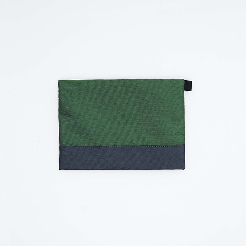 트라이톤(TRITONE) TWOTONE POUCH (Khaki / Charcoal)