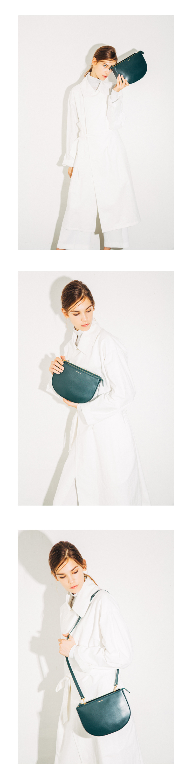 버밀란(VERMILAN) 버밀란 가방 도플 크로스백 그린