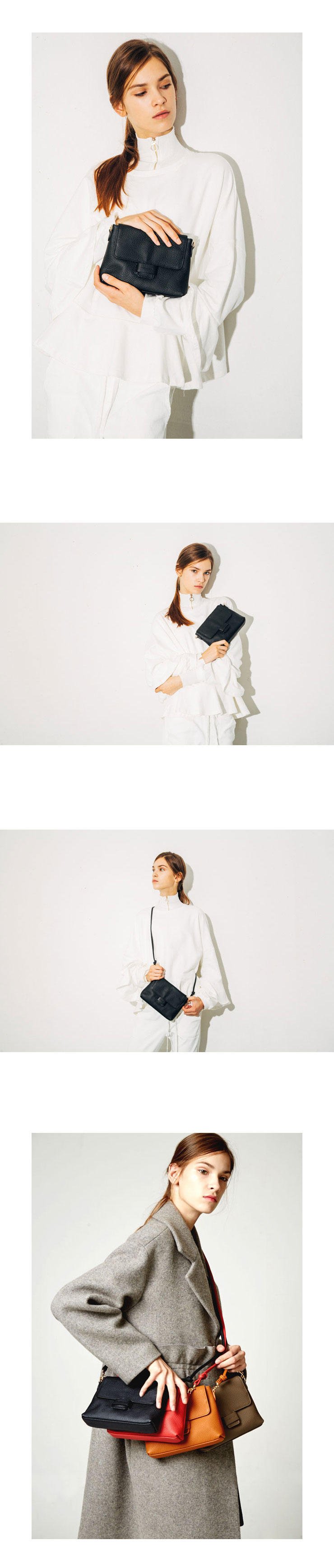 버밀란(VERMILAN) 버밀란 미니 크로스백 - 블랙