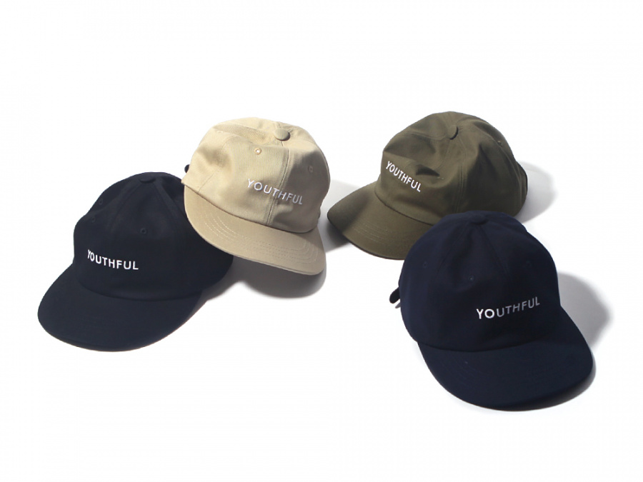 벗딥(BUTDEEP) YOUTHFUL 6-PANEL CAP-BLACK