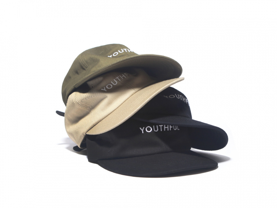 벗딥(BUTDEEP) YOUTHFUL 6-PANEL CAP-BLACK