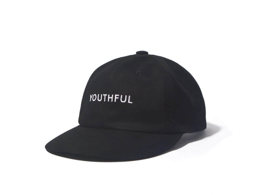 벗딥(BUTDEEP) YOUTHFUL 6-PANEL CAP-BLACK