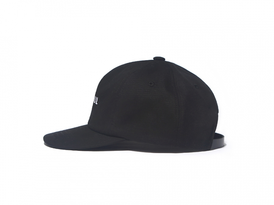 벗딥(BUTDEEP) YOUTHFUL 6-PANEL CAP-BLACK