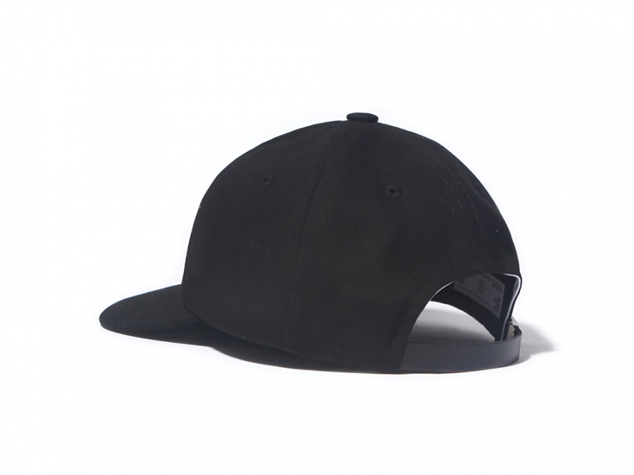 벗딥(BUTDEEP) YOUTHFUL 6-PANEL CAP-BLACK