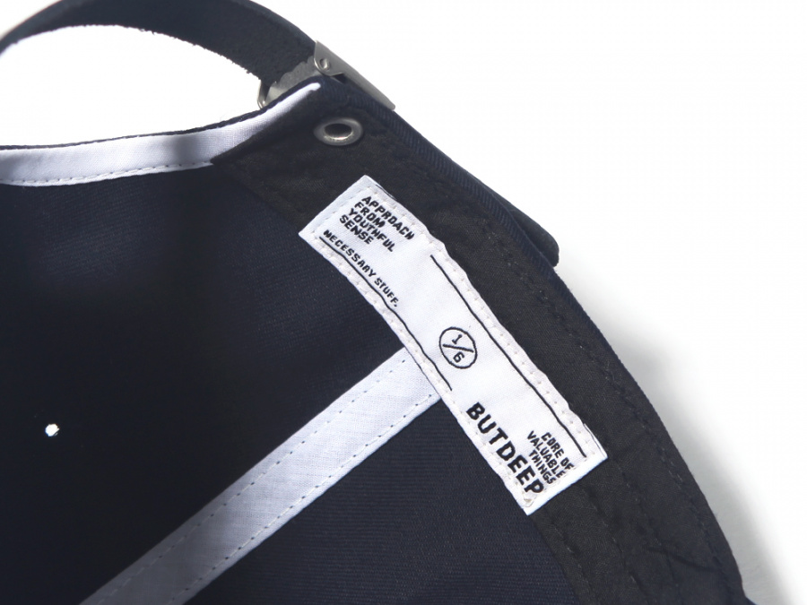 벗딥(BUTDEEP) YOUTHFUL 6-PANEL CAP-NAVY