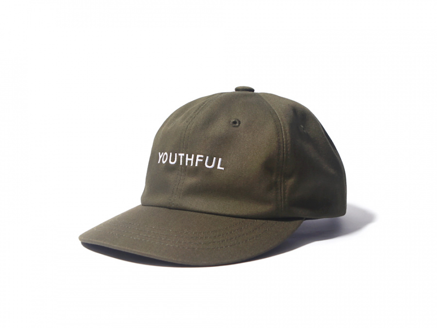 벗딥(BUTDEEP) YOUTHFUL 6-PANEL CAP-OLIVE
