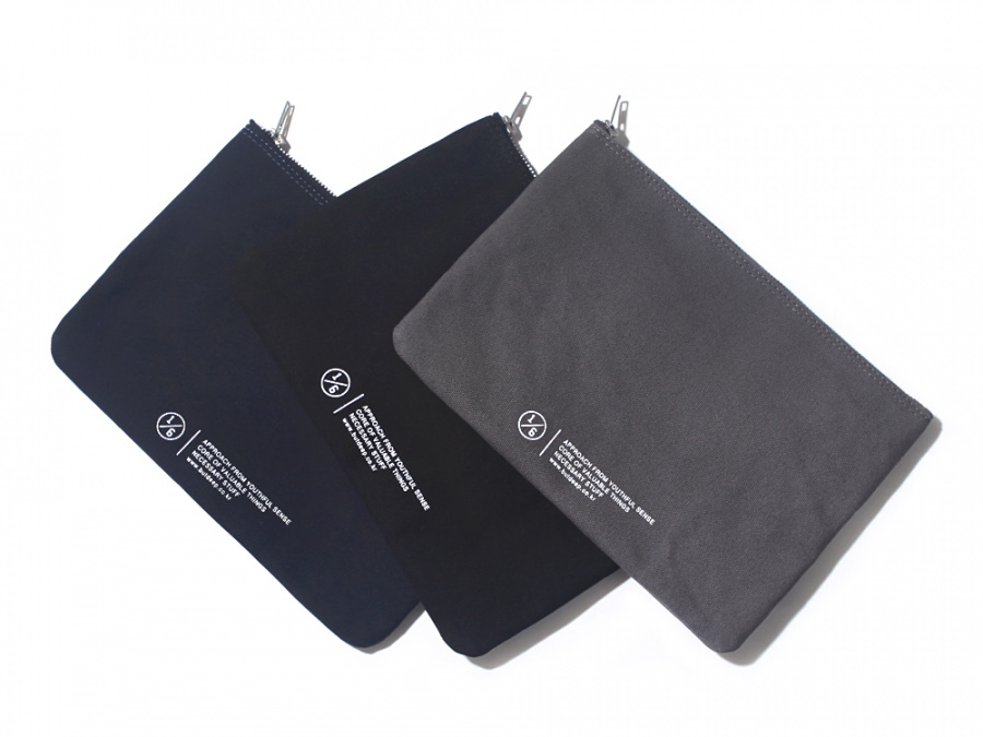 벗딥(BUTDEEP) MINIMAL POUCH(L)-BLACK