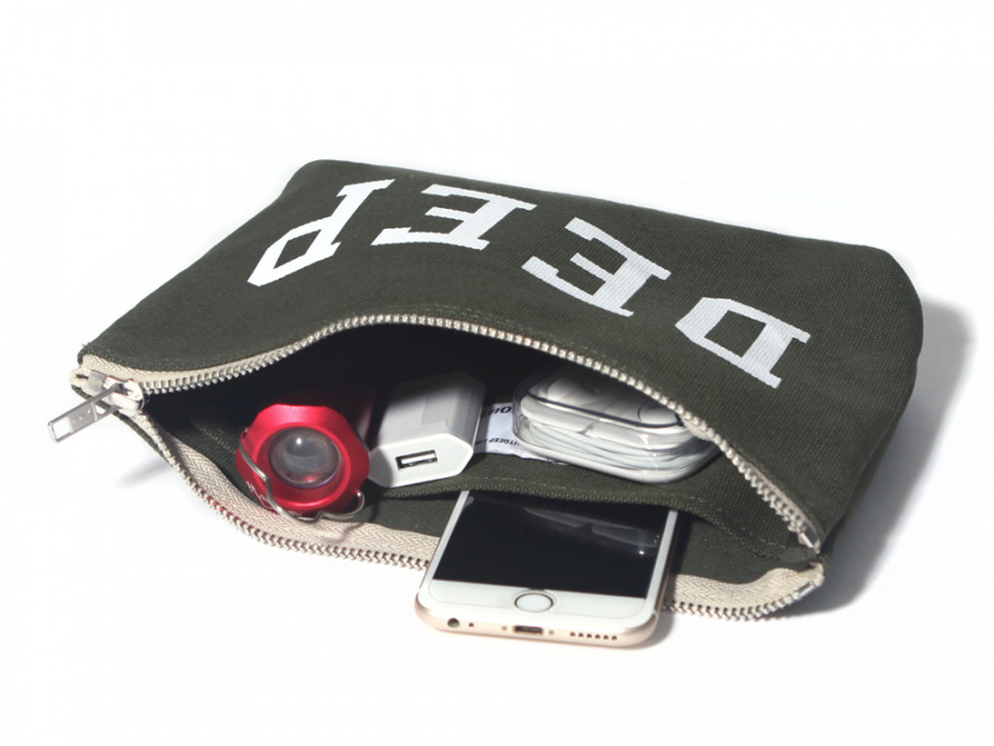 벗딥(BUTDEEP) DEEP POUCH(M)-OLIVE