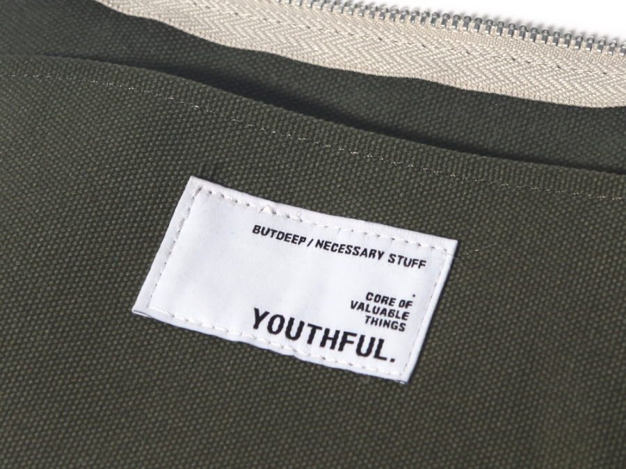 벗딥(BUTDEEP) DEEP POUCH(M)-OLIVE