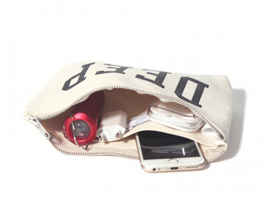 벗딥(BUTDEEP) DEEP POUCH(M)-IVORY