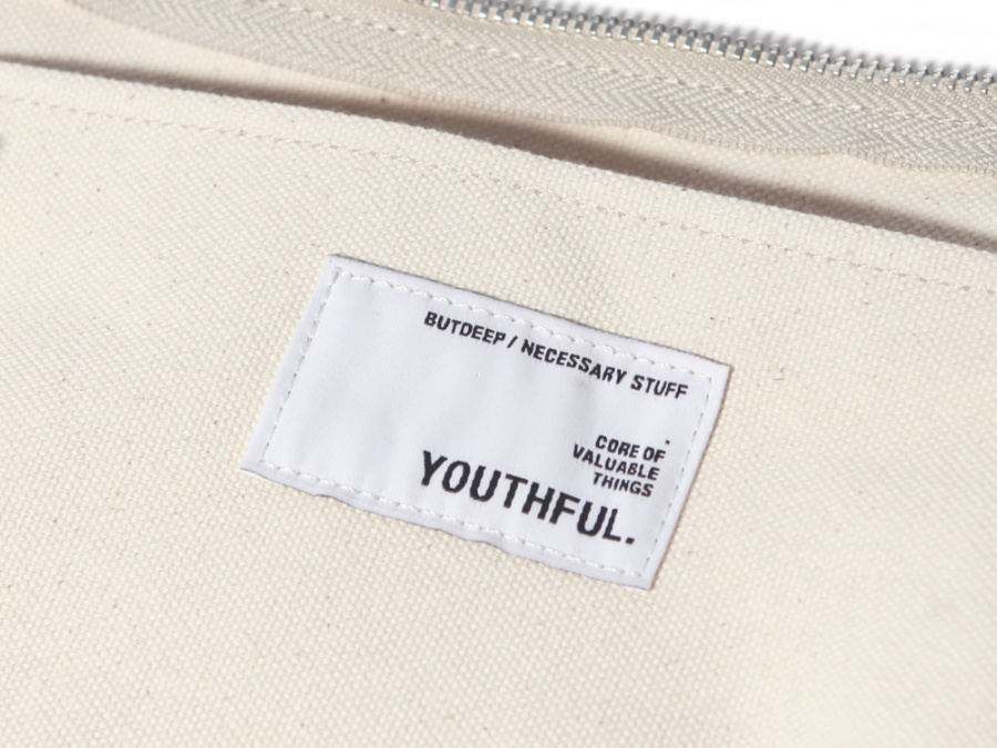 벗딥(BUTDEEP) DEEP POUCH(M)-IVORY