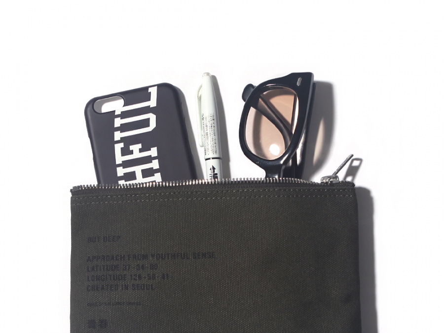 벗딥(BUTDEEP) MIL POUCH(S)-OLIVE