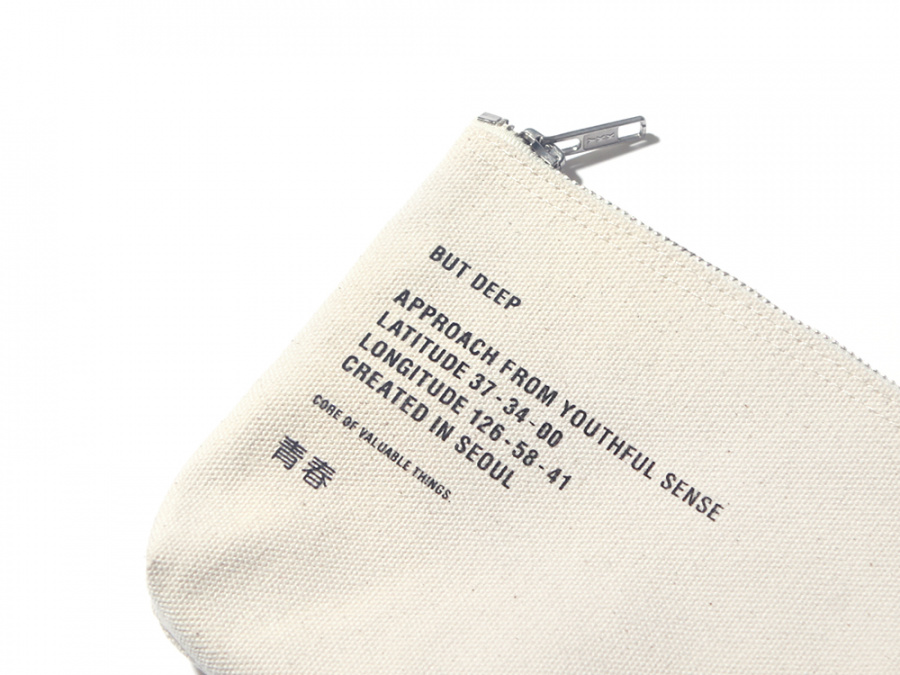 벗딥(BUTDEEP) MIL POUCH(S)-IVORY