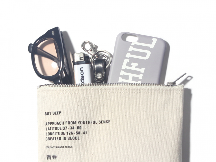 벗딥(BUTDEEP) MIL POUCH(S)-IVORY