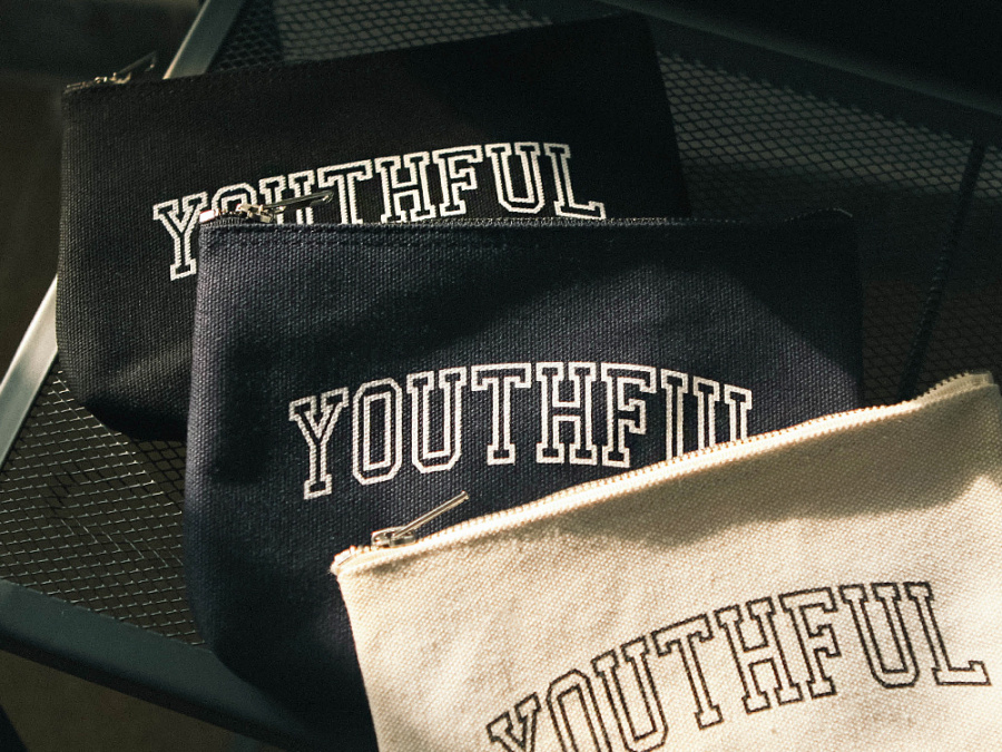 벗딥(BUTDEEP) ARCH YOUTHFUL POUCH(S)-IVORY