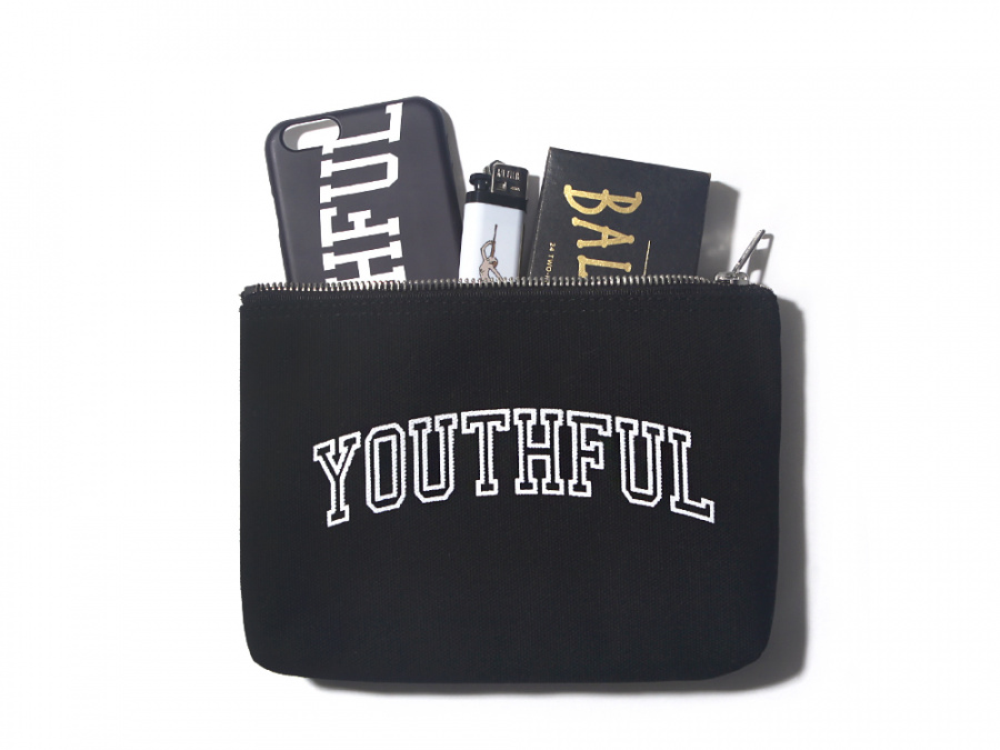 벗딥(BUTDEEP) ARCH YOUTHFUL POUCH(S)-BLACK