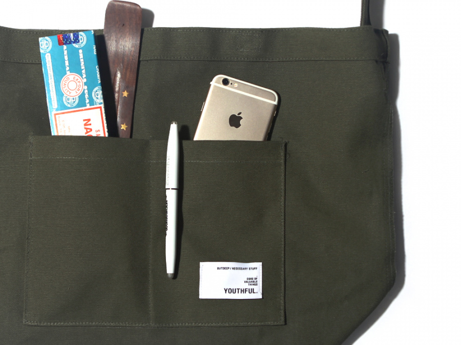 벗딥(BUTDEEP) DEEP 2 WAY BAG-OLIVE