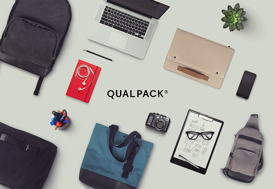 퀄팩(QUALPACK) 퀄팩 숄더크로스백 QC3007 BLACK