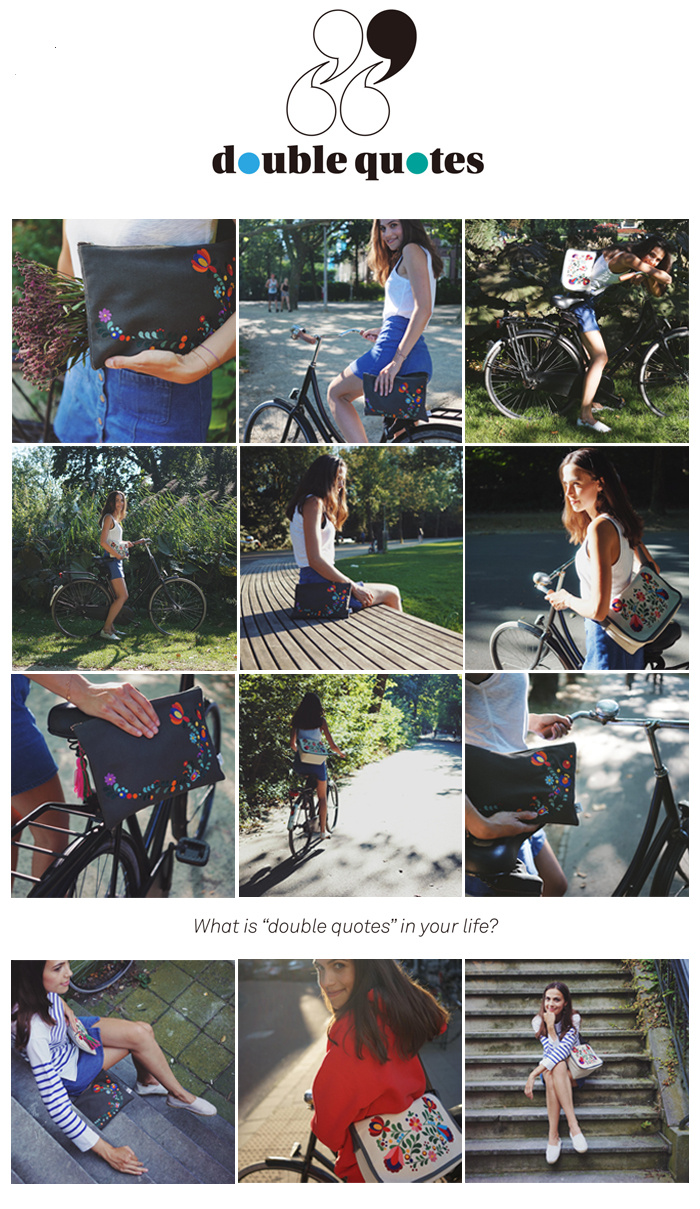 더블쿼츠(DOUBLE QUOTES) D104 더블쿼츠 알마 메신저 백 (화이트)