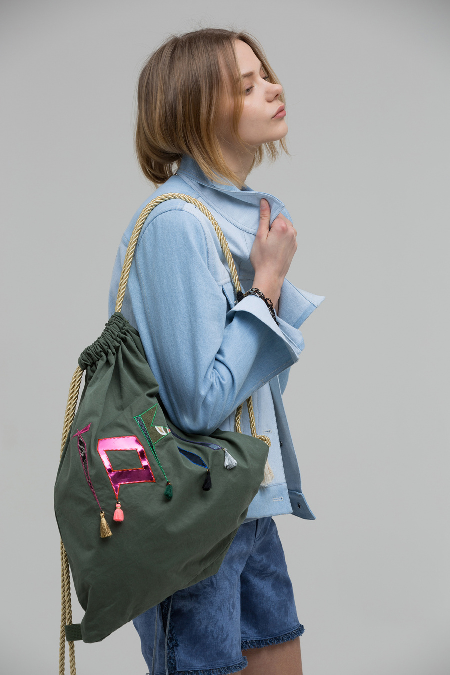 토핏(TOFIT) Tofit Light Weight Khaki Backpack