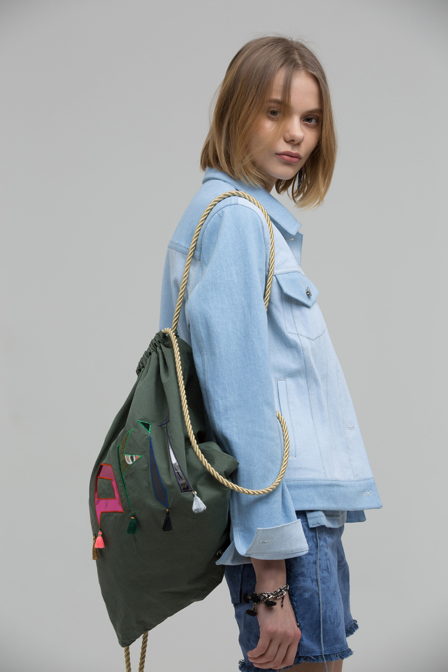 토핏(TOFIT) Tofit Light Weight Khaki Backpack