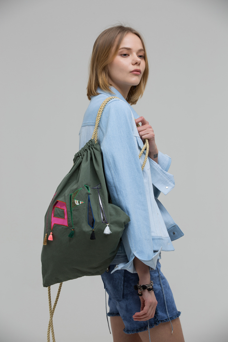 토핏(TOFIT) Tofit Light Weight Khaki Backpack