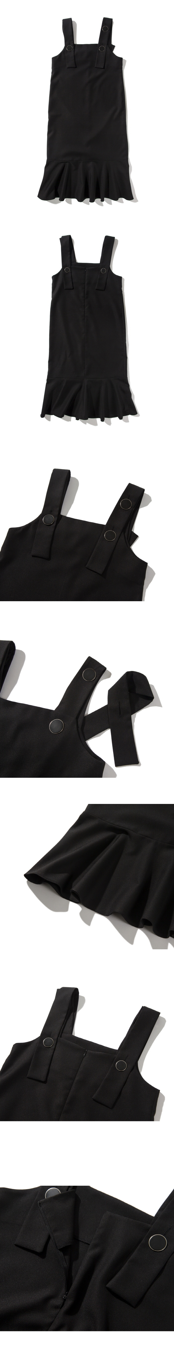 논로컬(NONLOCAL) Bouton Flare Dress