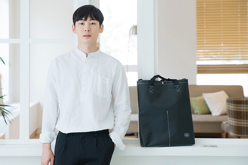 브리스코(BRISCO) TAPO Cross & Tote Bag_Black 타포린 크로스백 토트백