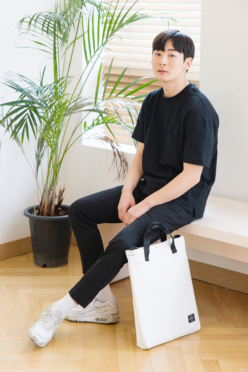 브리스코(BRISCO) TAPO Cross & Tote Bag_Black 타포린 크로스백 토트백