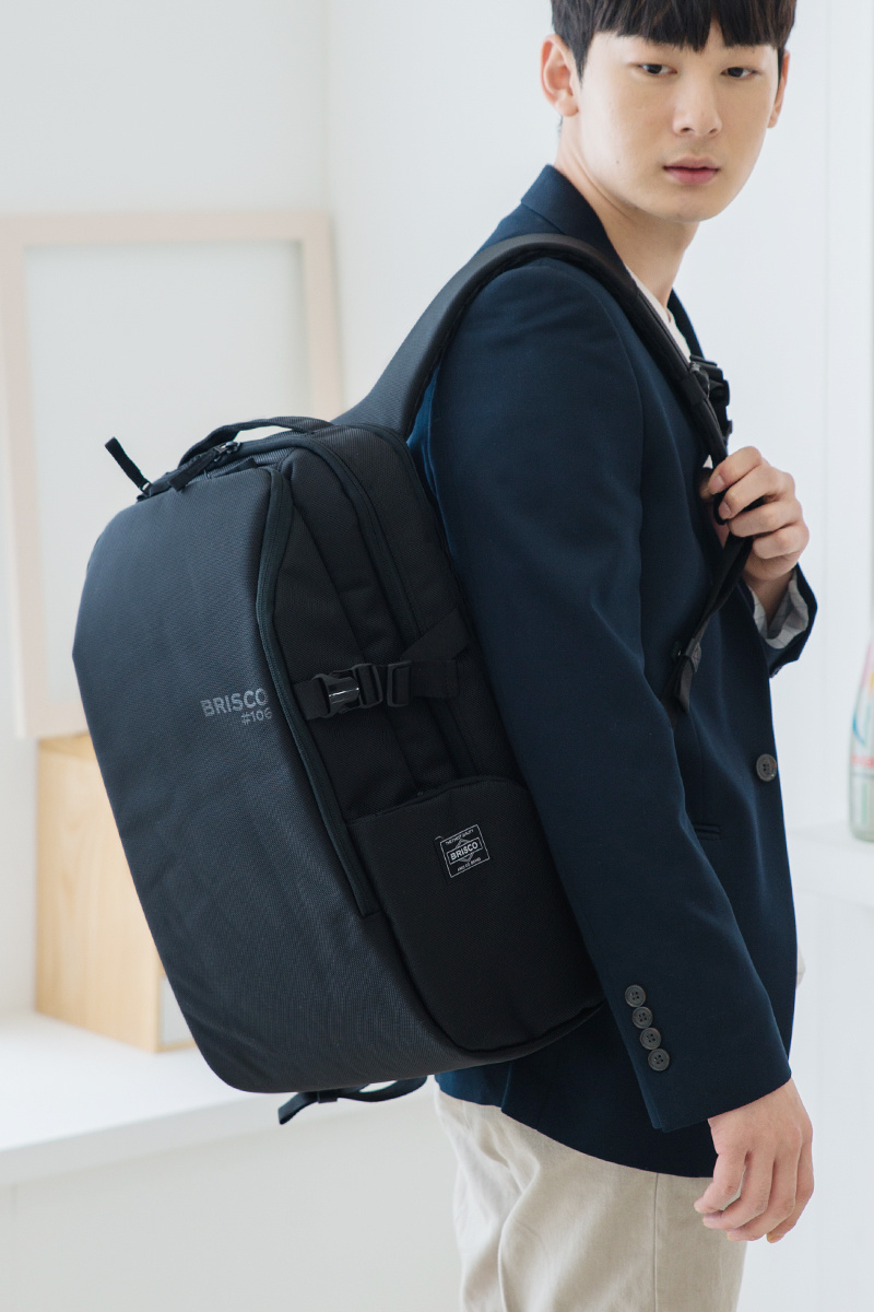 브리스코(BRISCO) 106 Backpack_1680Black 백팩