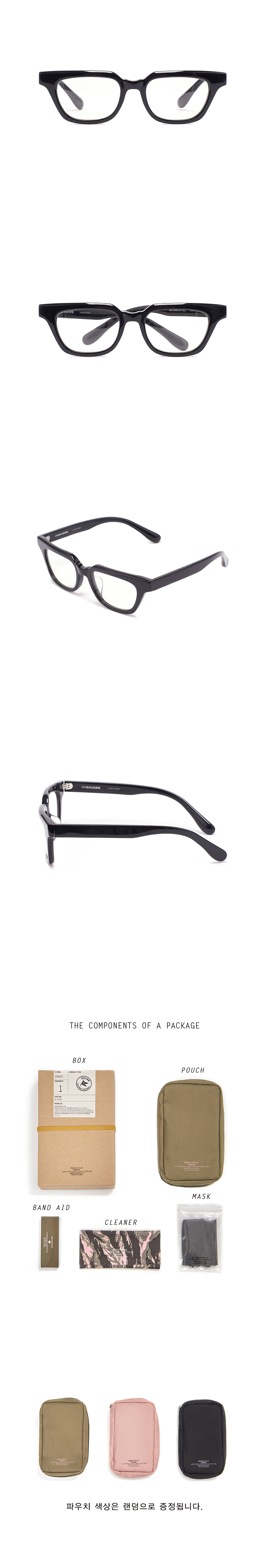 더블러버스(DOUBLE LOVERS) 빅토르 블랙/옵티컬