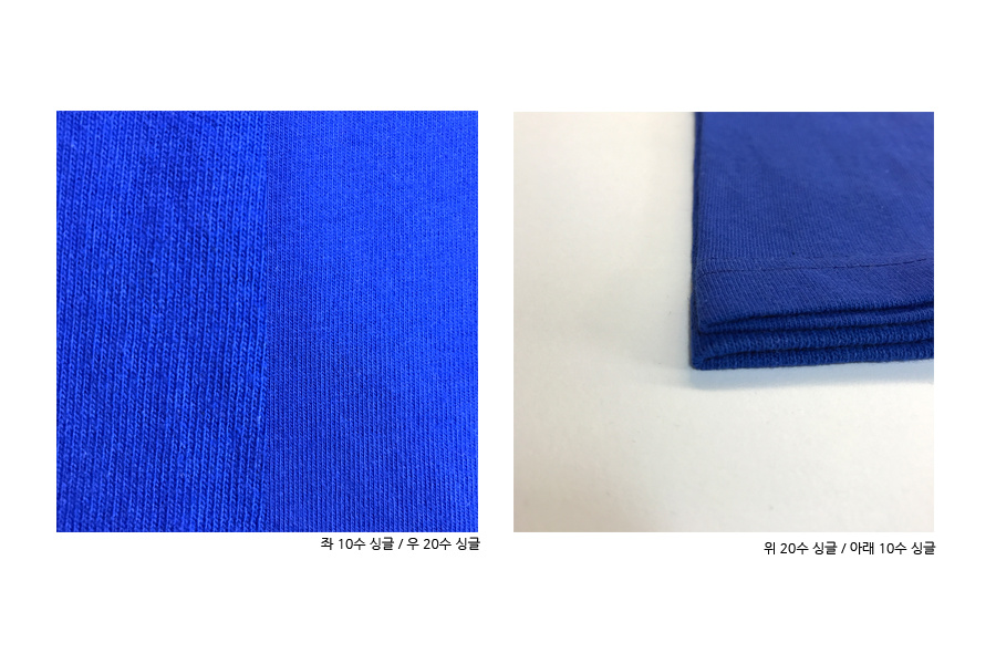 슬로우애시드(SLOW ACID) [원단선택가능] 트레일러 반팔티 (blue)