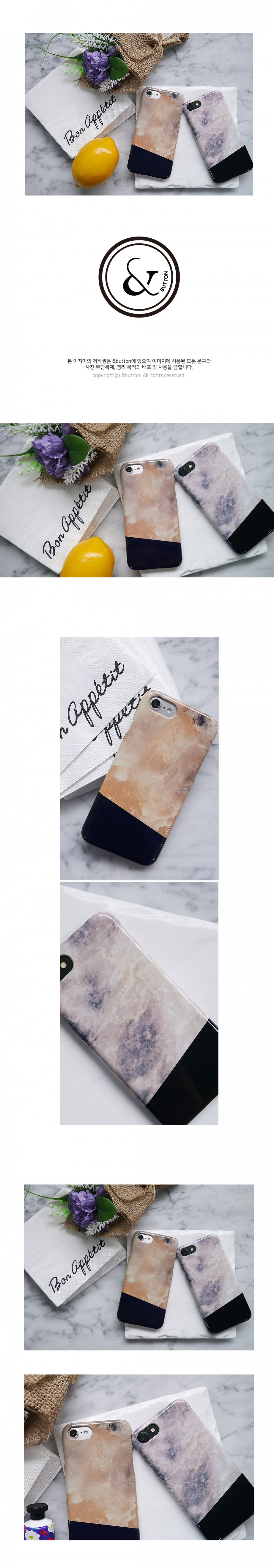 앤버튼(ANDBUTTON) two-tone marble