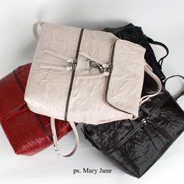 피에스메리제인(PSMARYJANE) 마커스 블랙  백팩