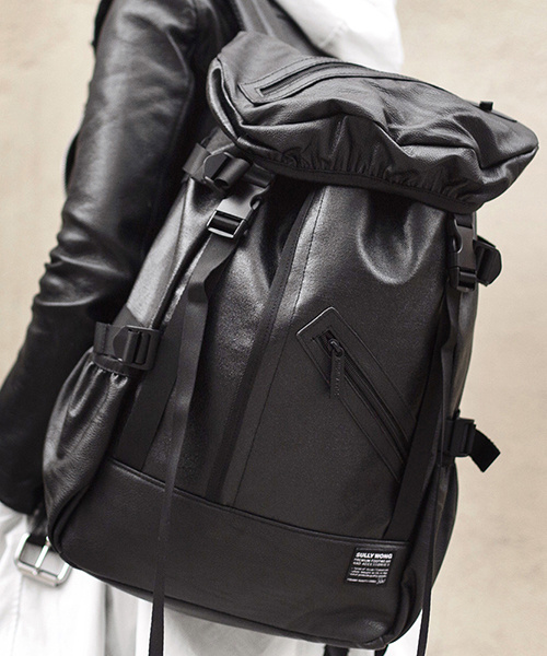 설리웡(SULLY WONG) 올블랙 2 백팩