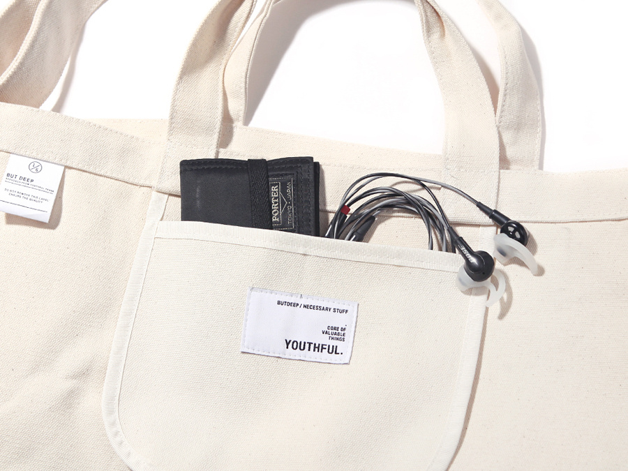 벗딥(BUTDEEP) 투페이스 투웨이 백-아이보리