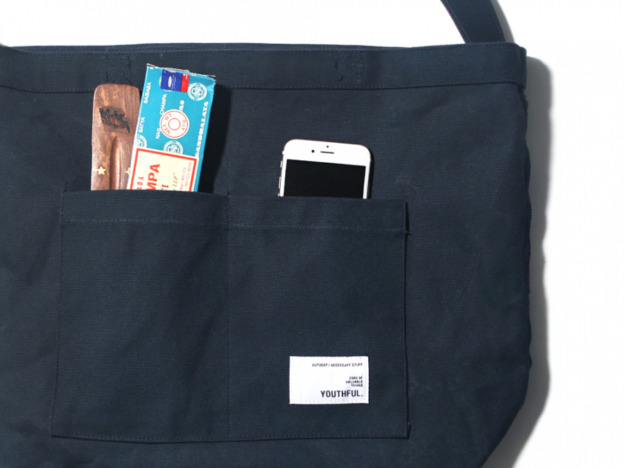 벗딥(BUTDEEP) DEEP 2WAY BAG-LIGHT NAVY