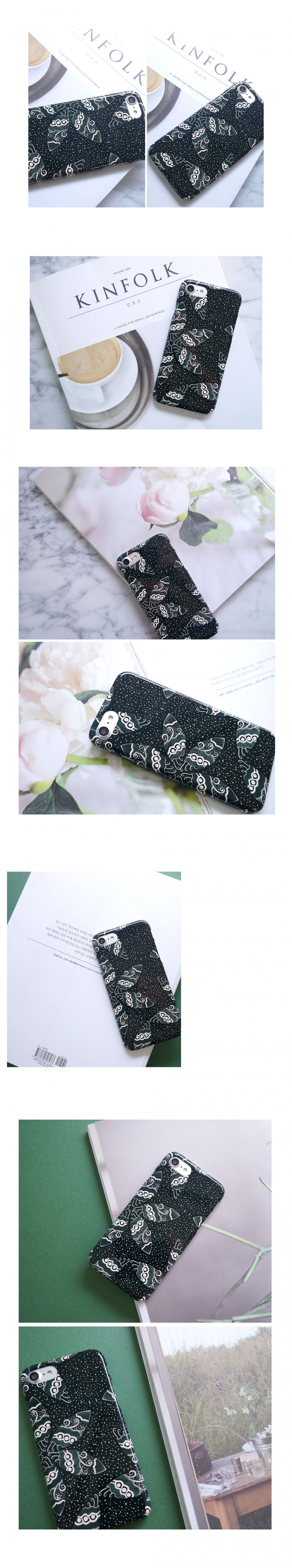 앤버튼(ANDBUTTON) deepgreen flower