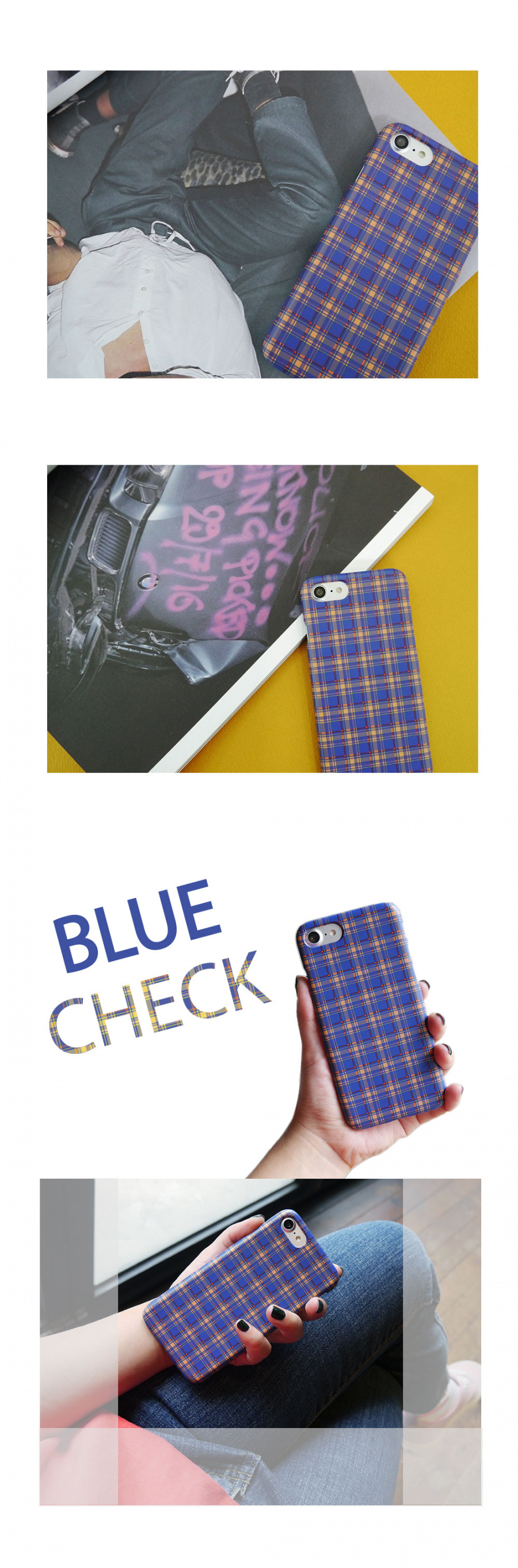 앤버튼(ANDBUTTON) 블루 체크