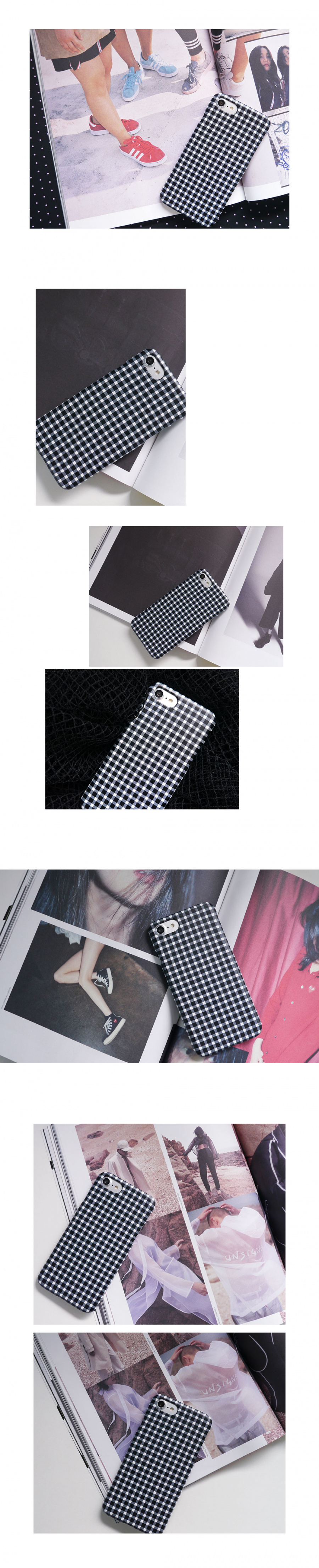 앤버튼(ANDBUTTON) 블랙 체크