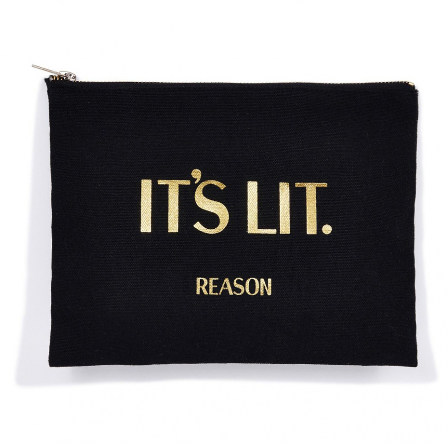 리즌(REASON) 잇츠 릭 골드 스태쉬 파우치